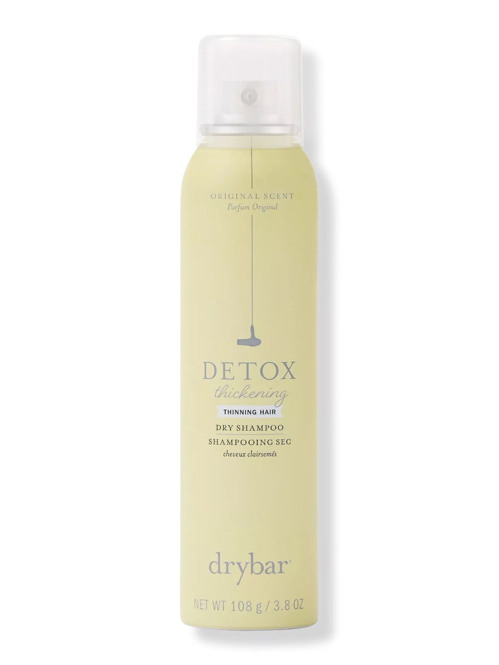 Detox Thickening Dry Shampoo for Thinning Hair